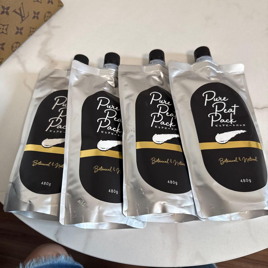 泥炭パック✖️4