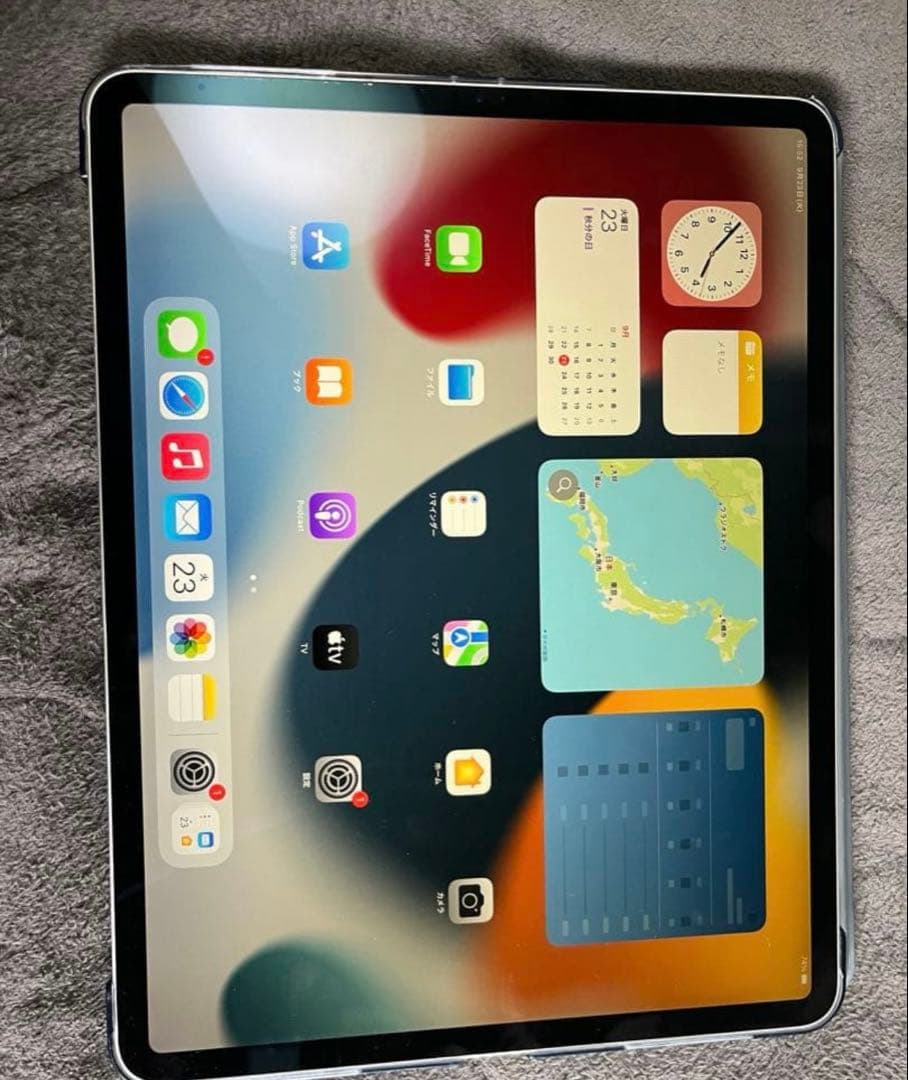 Apple iPad 本体 動作中