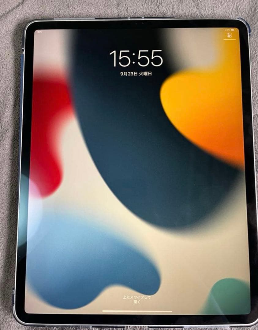 Apple iPad 本体 動作中