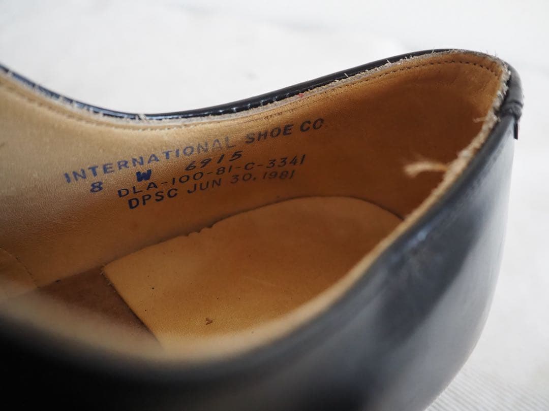 靴 80s service shoe by International Shoe C