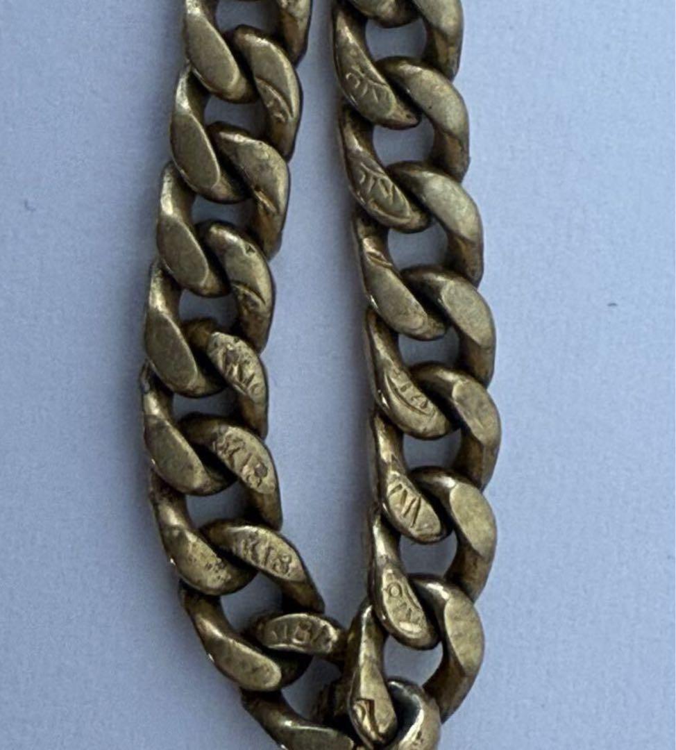 K18 刻印 18金 チェーン