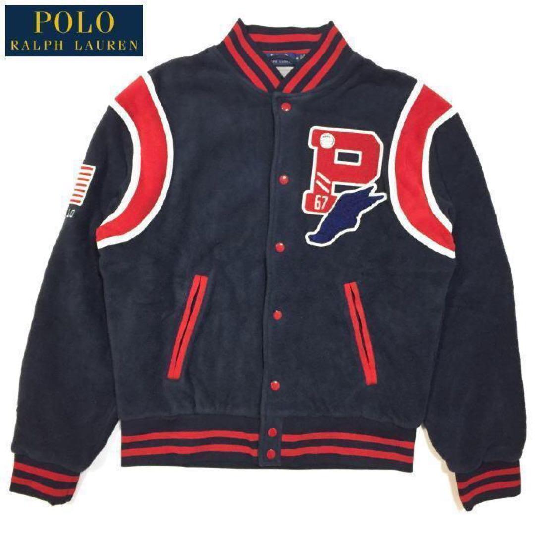 POLO RALPH LAUREN P WING ボアフリース　スタジャン