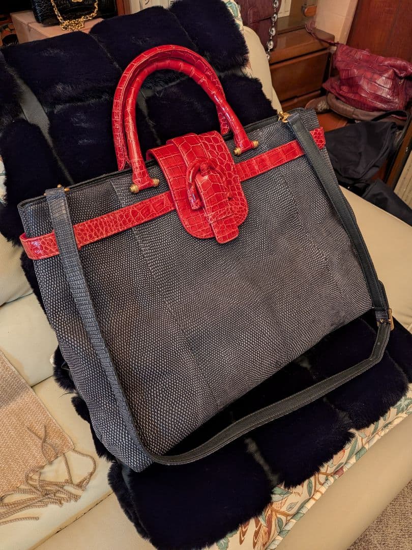 漆黒の華　最高級ピュアカシミアチェスターコート他2点　ブラック　百貨店購入