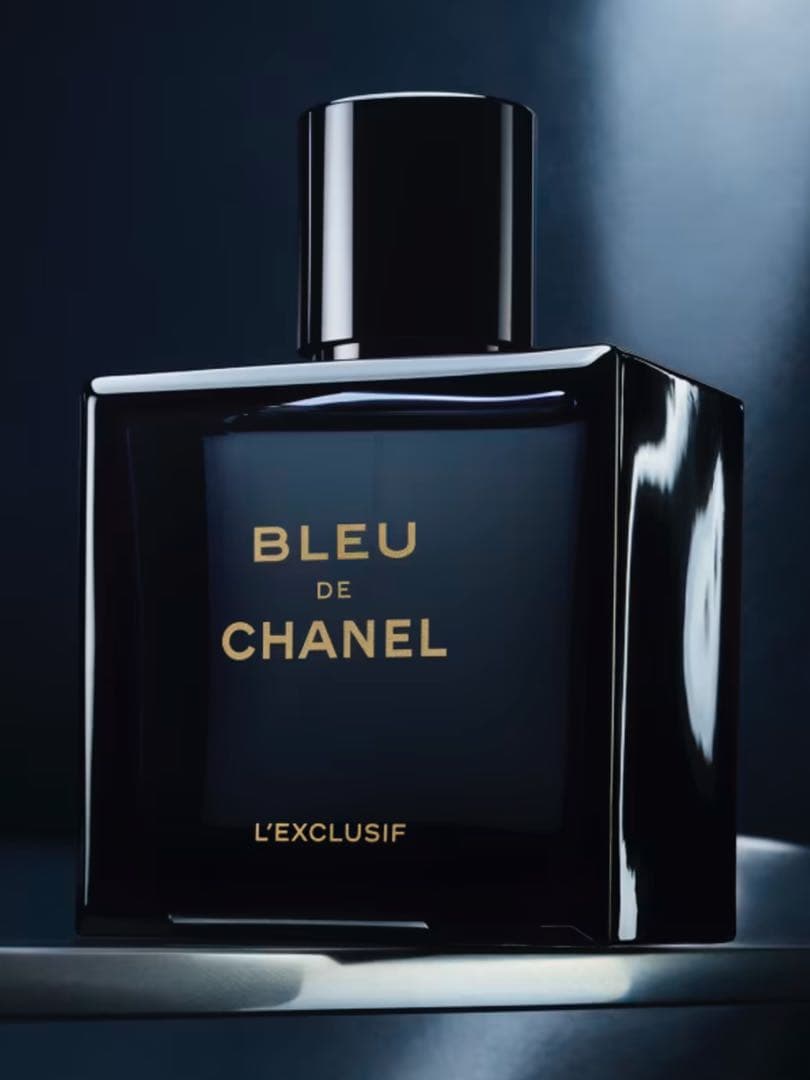 新品未使用ブルー ドゥ シャネル レゼクスクルジフ パルファム