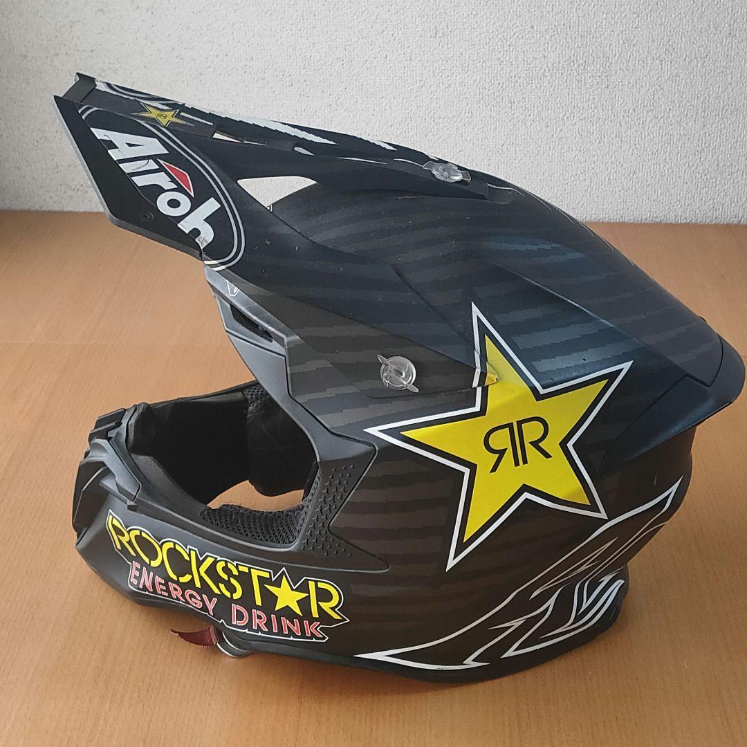 Airoh アイロー ・ロックスター Lサイズ装飾用 兼 競技用（公道不可）