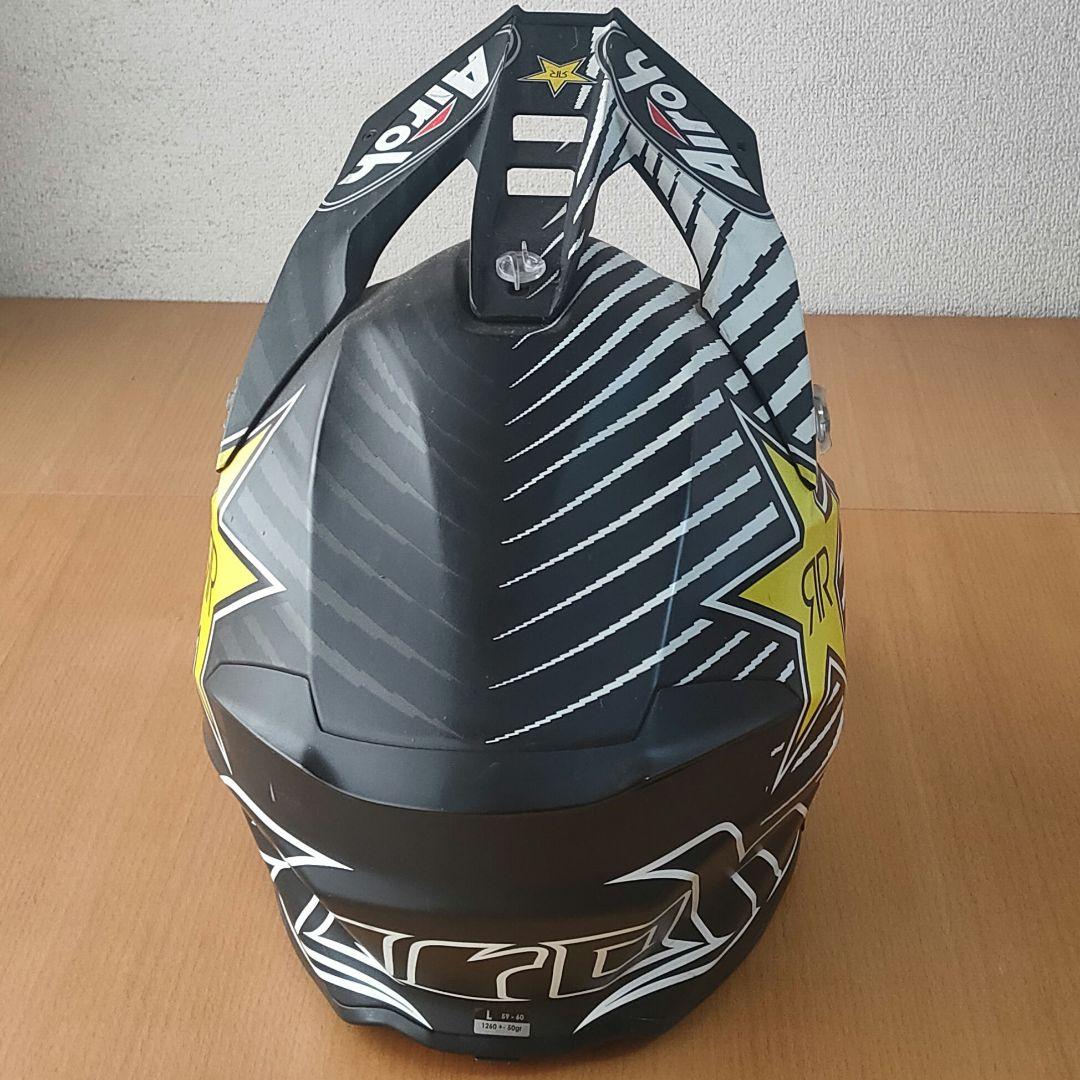 Airoh アイロー ・ロックスター Lサイズ装飾用 兼 競技用（公道不可）