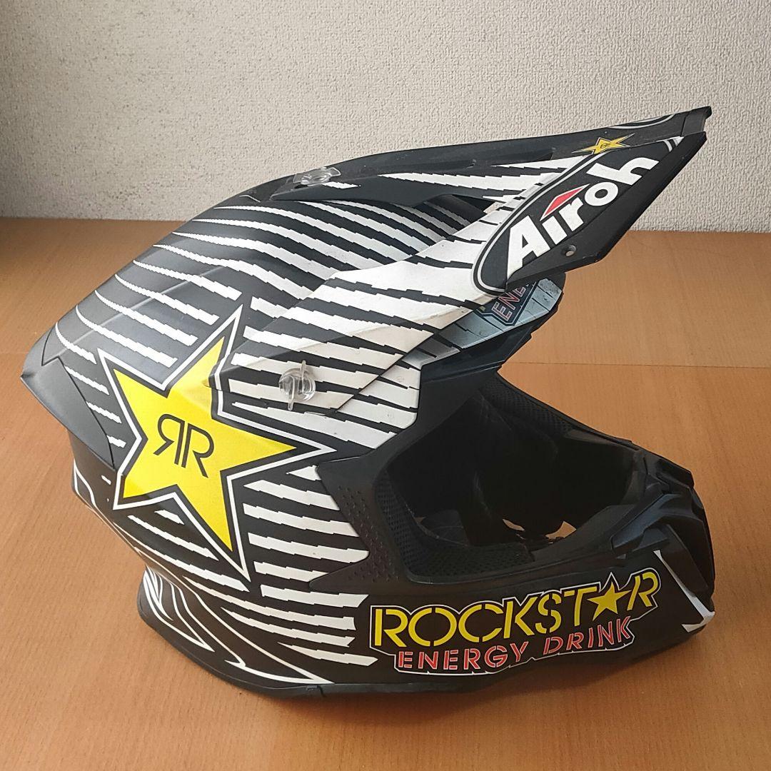 Airoh アイロー ・ロックスター Lサイズ装飾用 兼 競技用（公道不可）