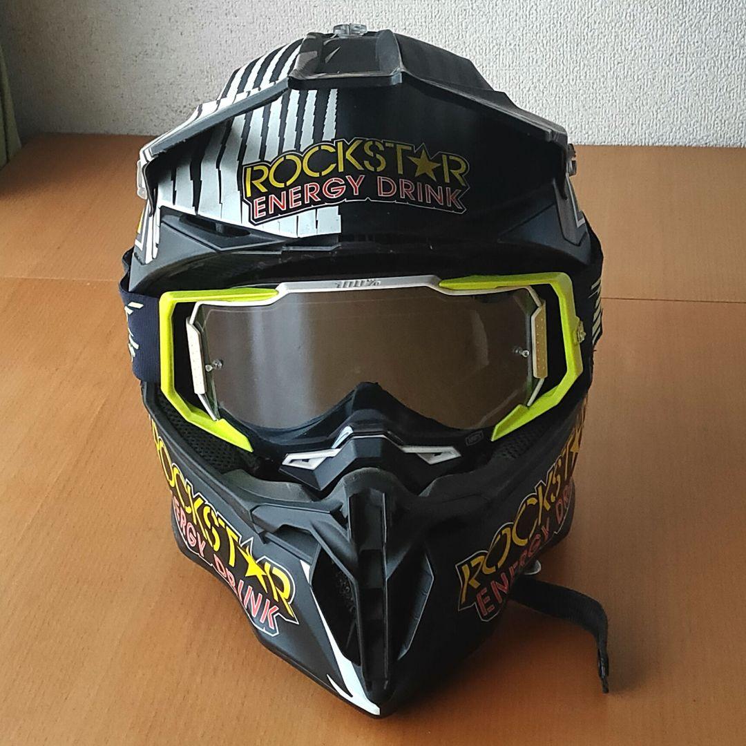 Airoh アイロー ・ロックスター Lサイズ装飾用 兼 競技用（公道不可）