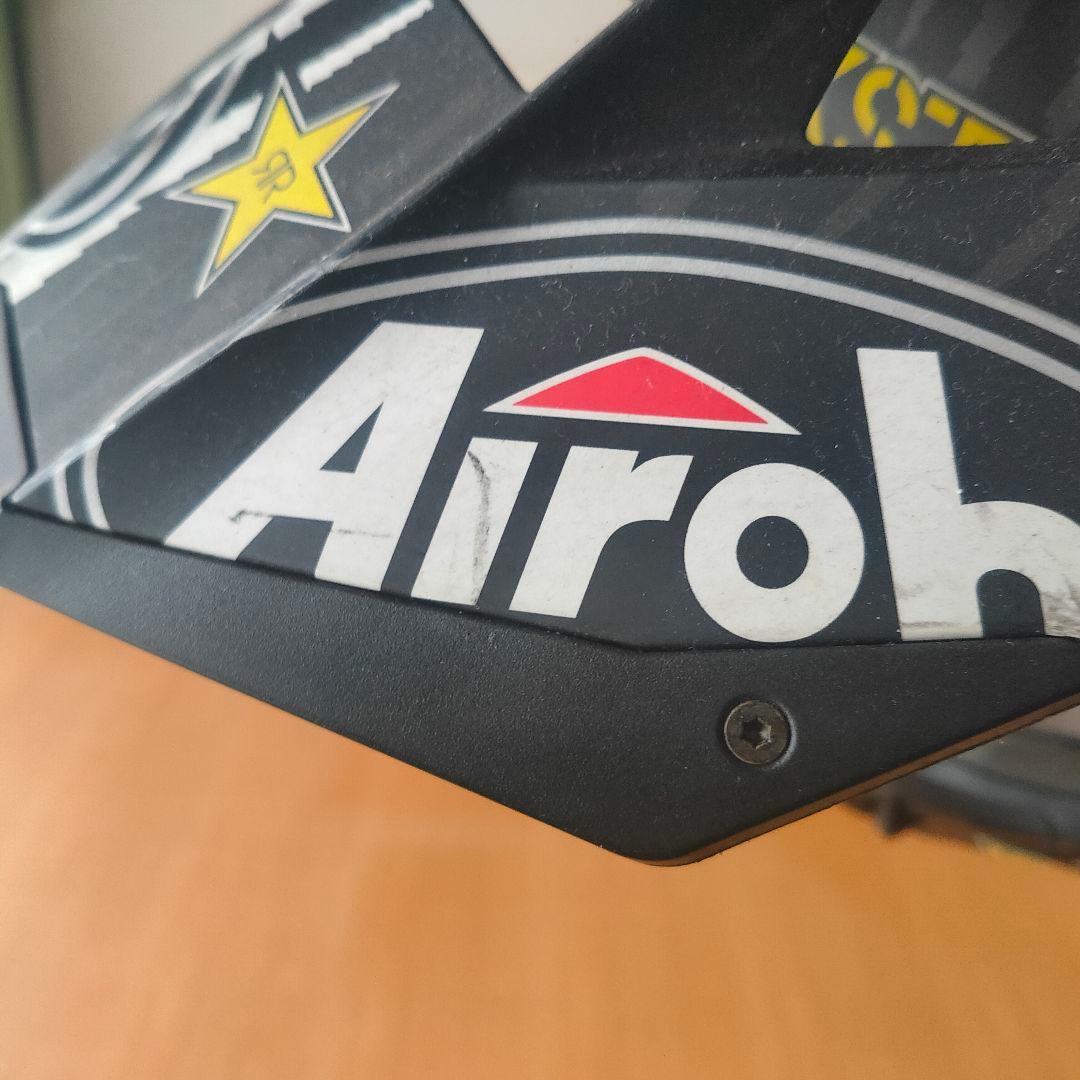 Airoh アイロー ・ロックスター Lサイズ装飾用 兼 競技用（公道不可）