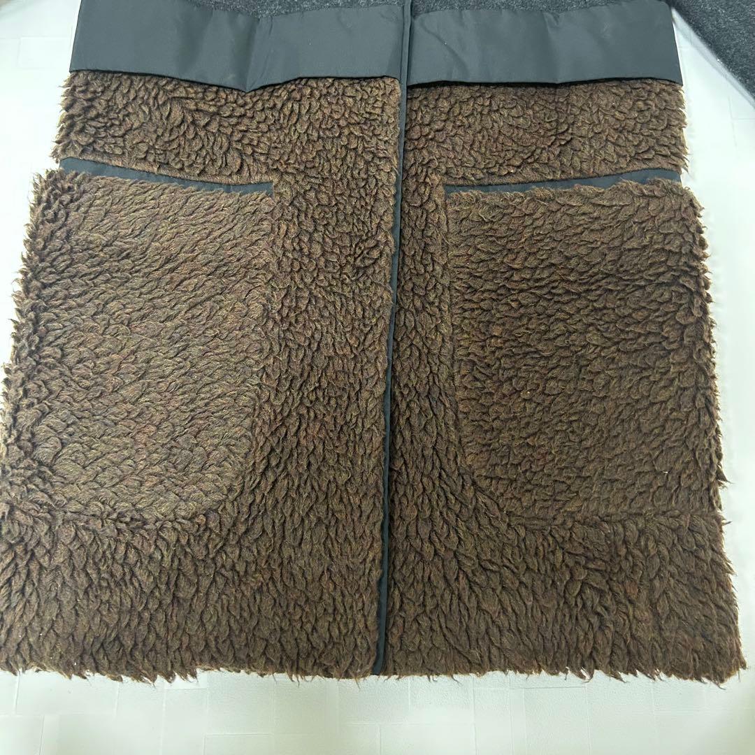 【美品】ルイ・ヴィトン　LOUIS VUITTON ロングコート ノーカラー