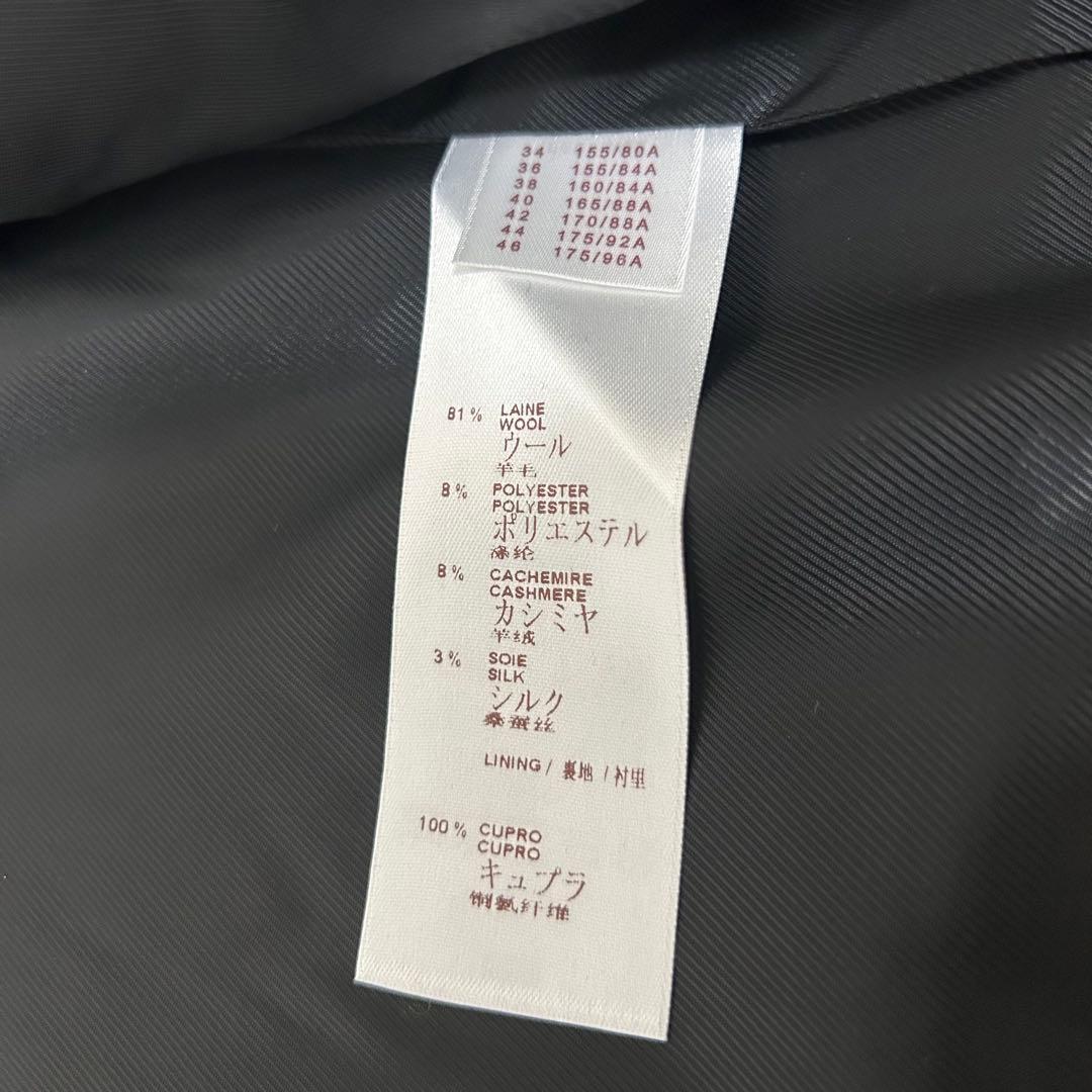 【美品】ルイ・ヴィトン　LOUIS VUITTON ロングコート ノーカラー