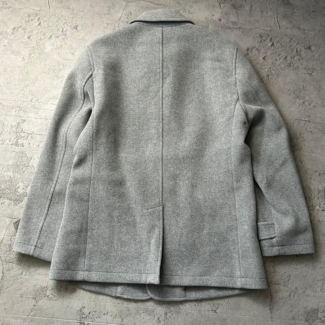 極美品 NANO UNIVERSE SUPER140 メルトンチェスター コート