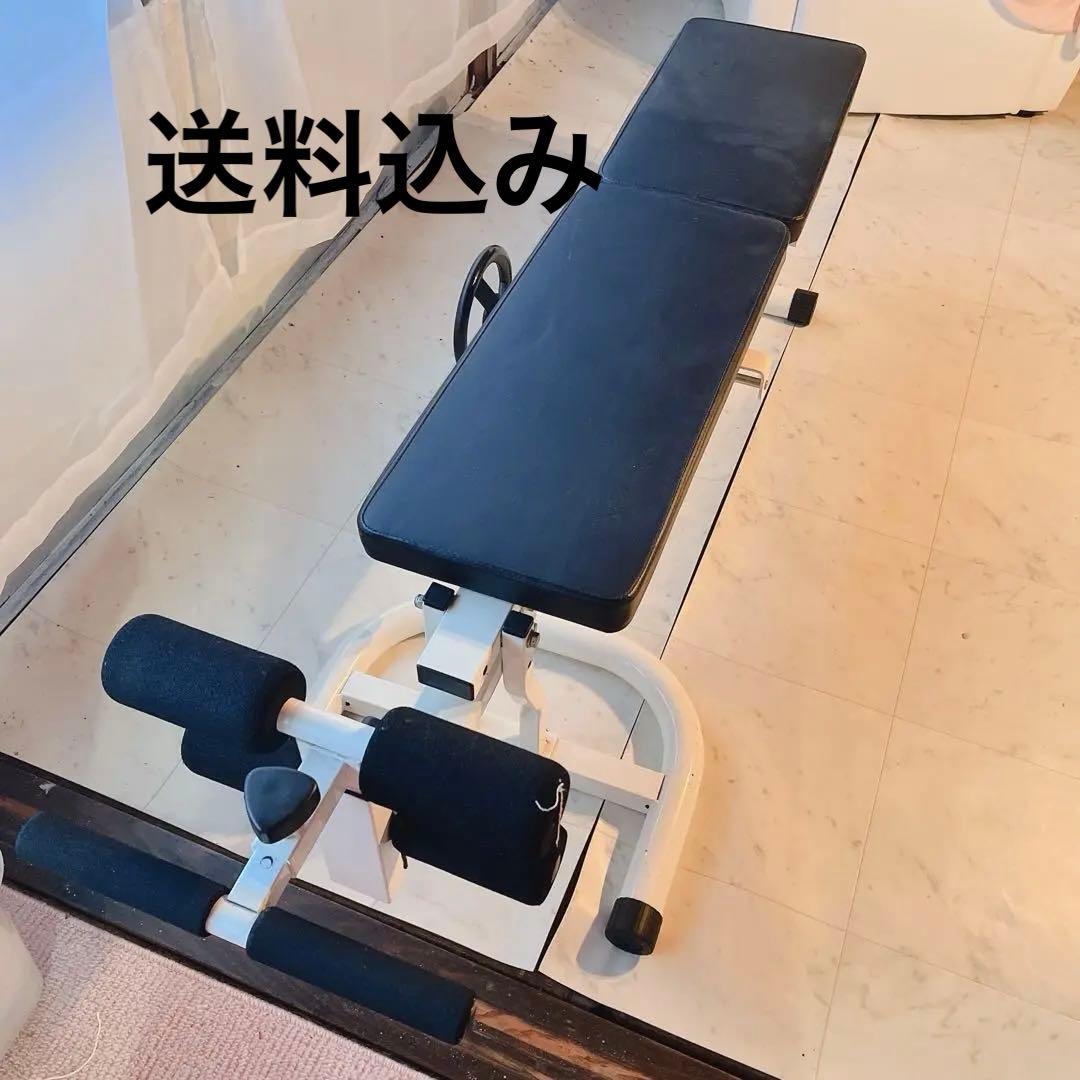 トレーニングベンチ　腹筋　プッシュアップ　エクササイズ