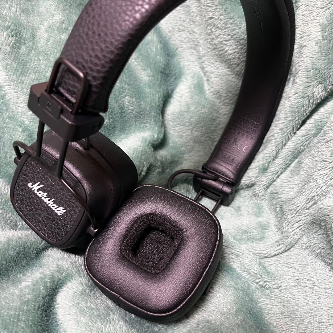 Marshall マーシャル ワイヤレスヘッドホン ブラック Major V