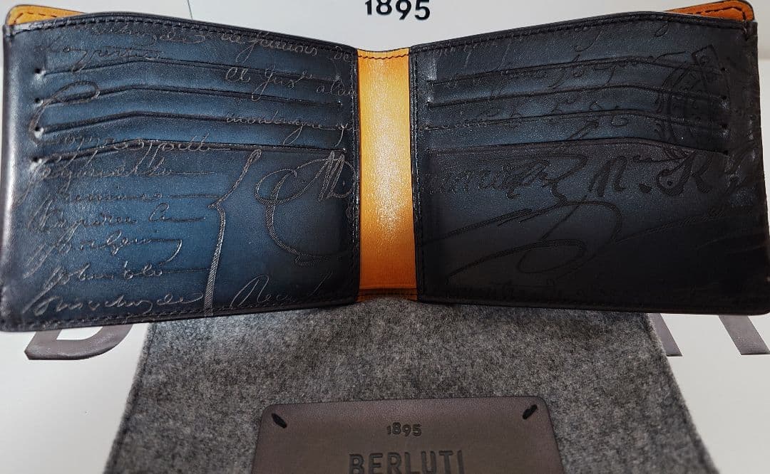 Berluti マコレ　二つ折り財布 スペシャルオーダー
