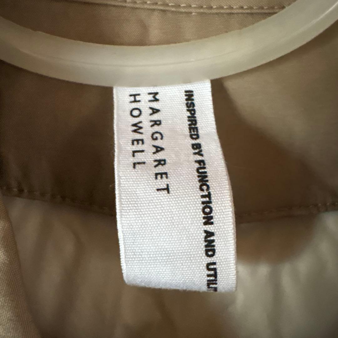 MHL. ステンカラーコート　取り外しダウンライナー　サイズⅢ（L〜ＸL)