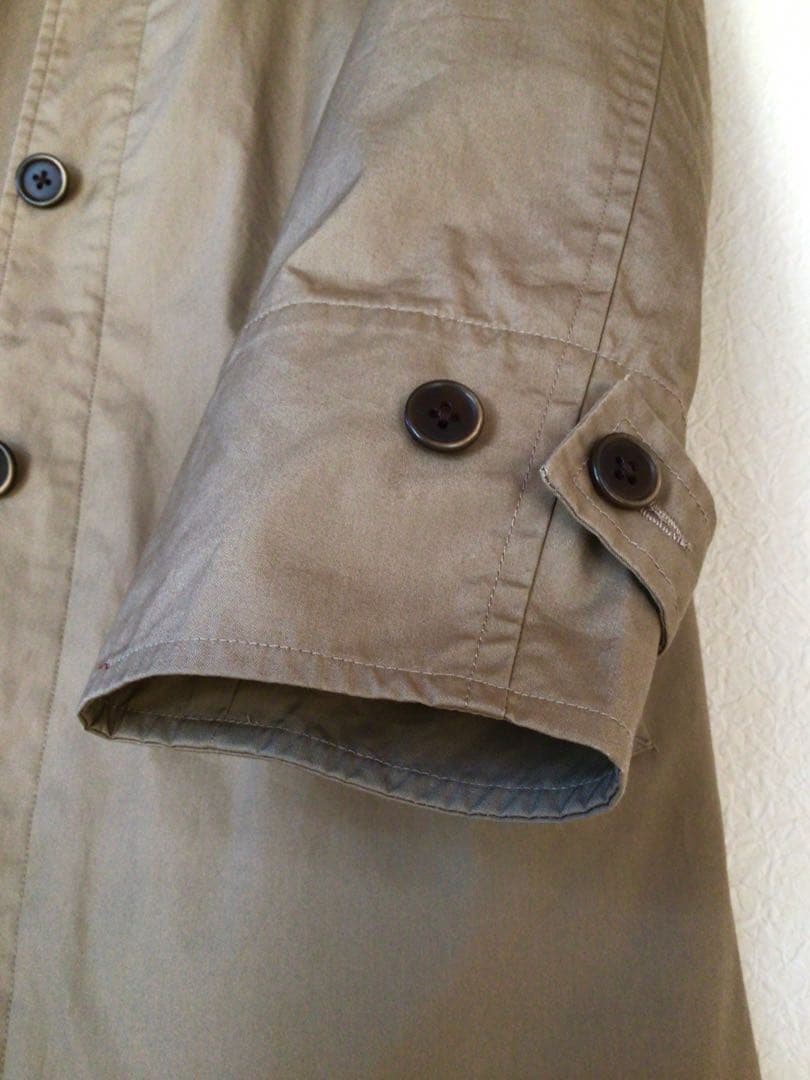 MHL. ステンカラーコート　取り外しダウンライナー　サイズⅢ（L〜ＸL)