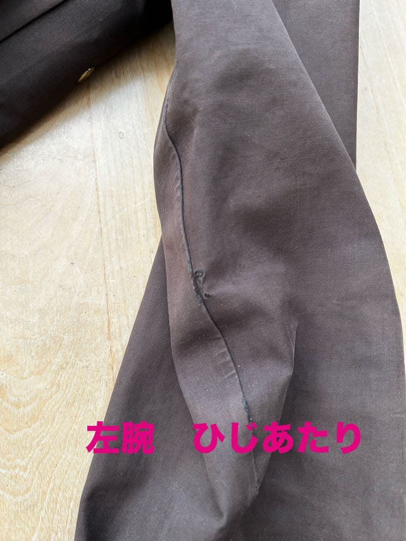 【めーさん】LOUIS VUITTON コート　ブラウン　Sサイズ