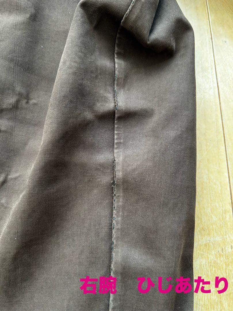 【めーさん】LOUIS VUITTON コート　ブラウン　Sサイズ