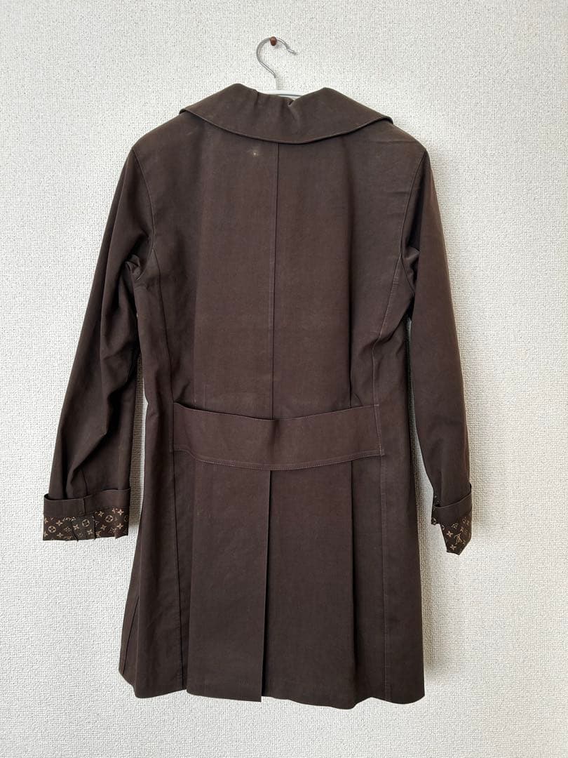 【めーさん】LOUIS VUITTON コート　ブラウン　Sサイズ
