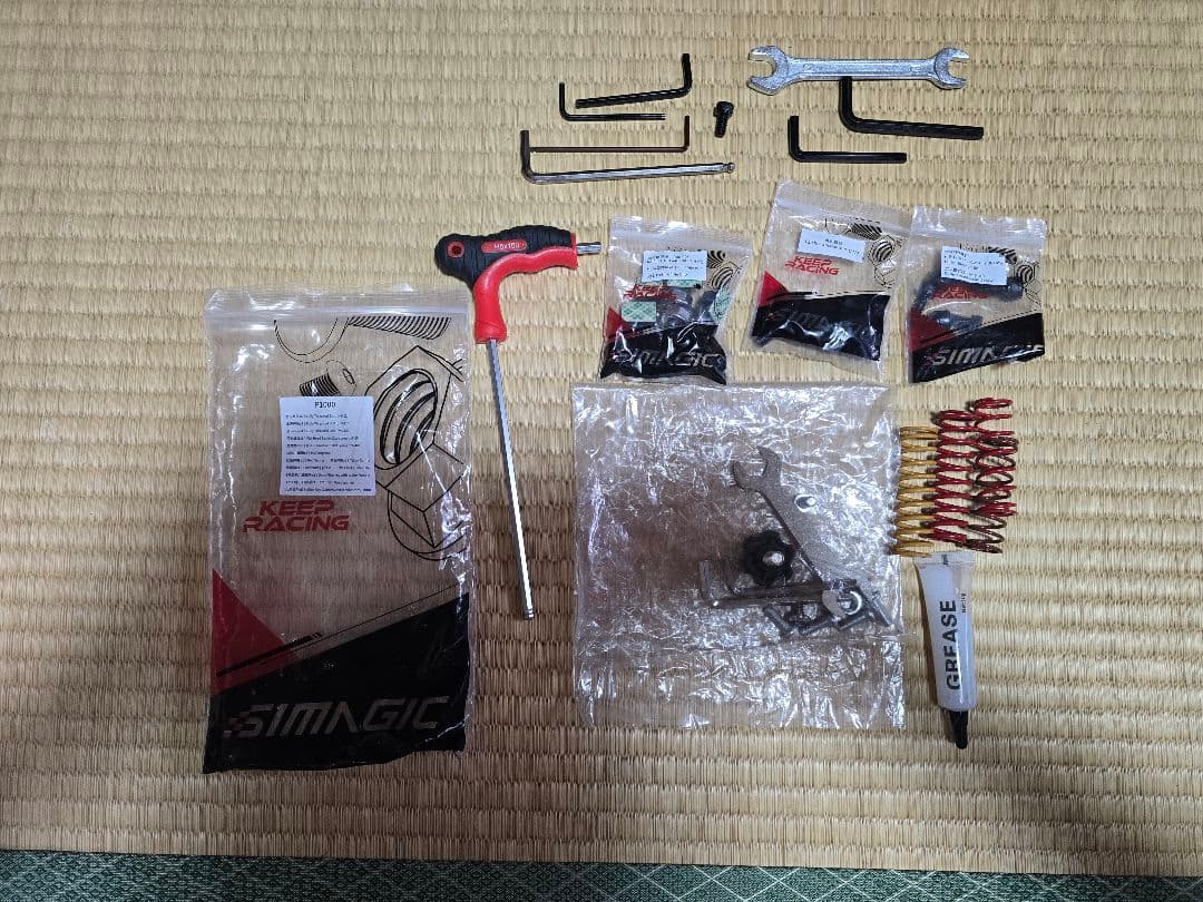 simagic p1000 吊り下げ