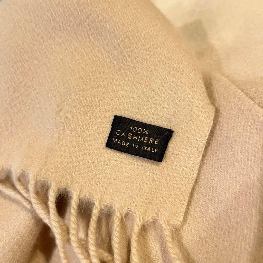 新品未使用 Loro Piana 100%カシミヤ マフラー ベージュ