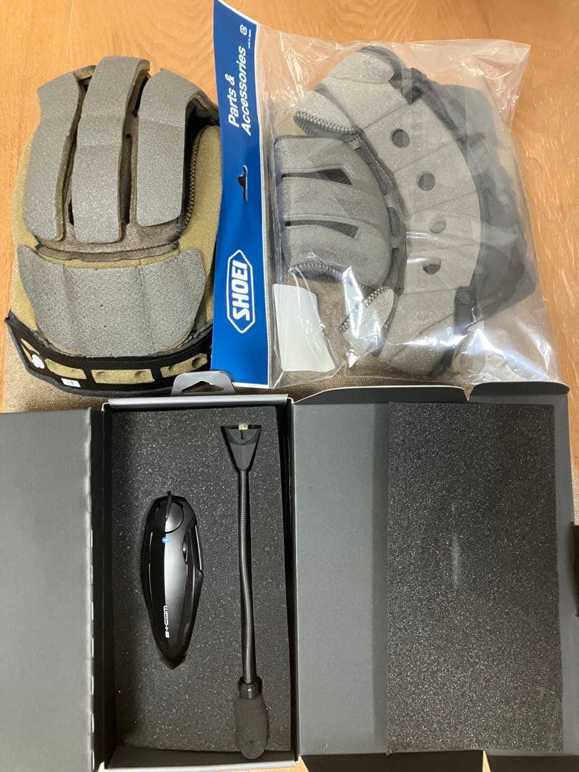 SHOEI J-Cruise II ヘルメット、ビーコム、ヘルメット内装セット