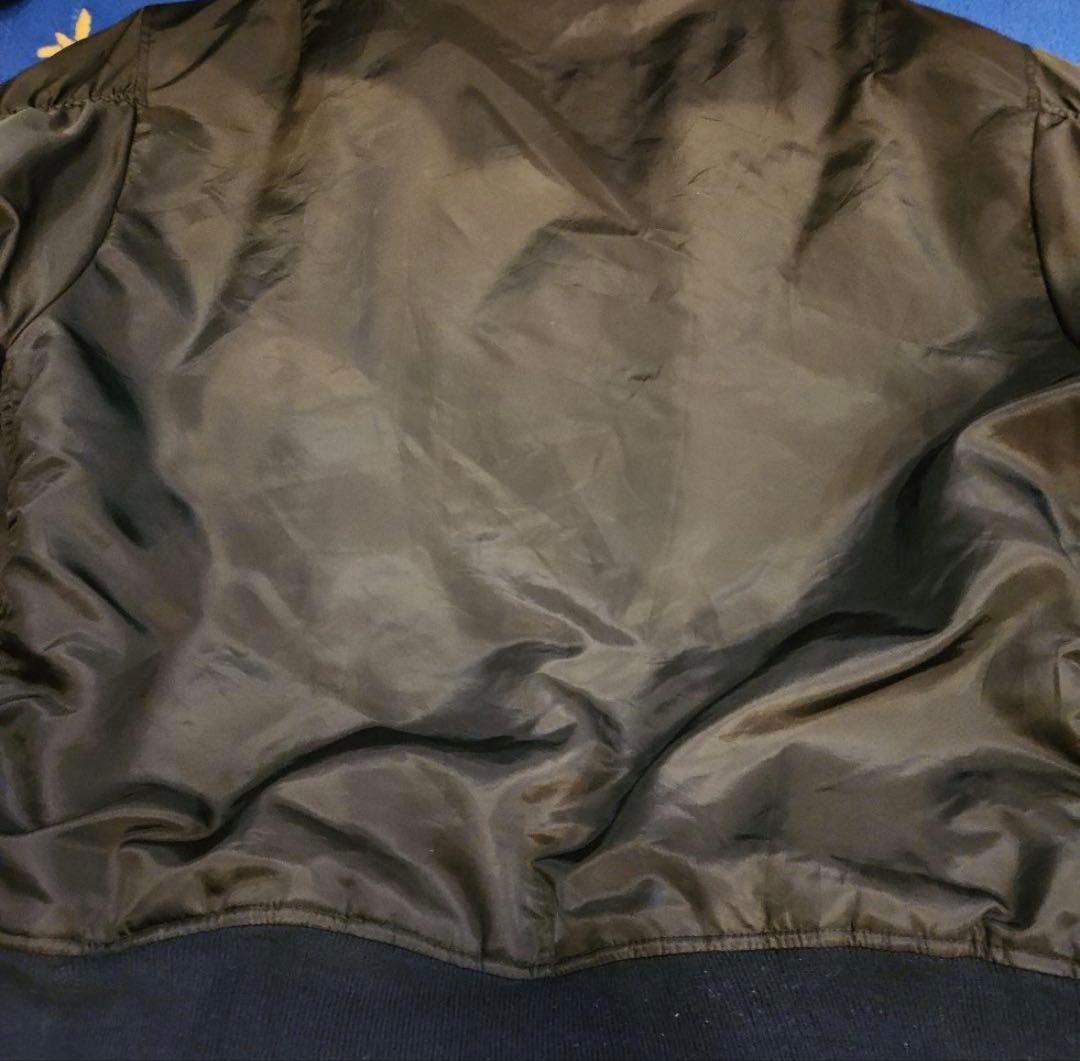 MA-1 フライトジャケット ブラック XXL オーバーサイズ