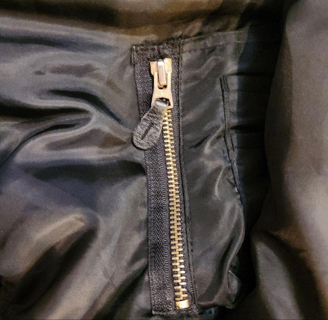 MA-1 フライトジャケット ブラック XXL オーバーサイズ