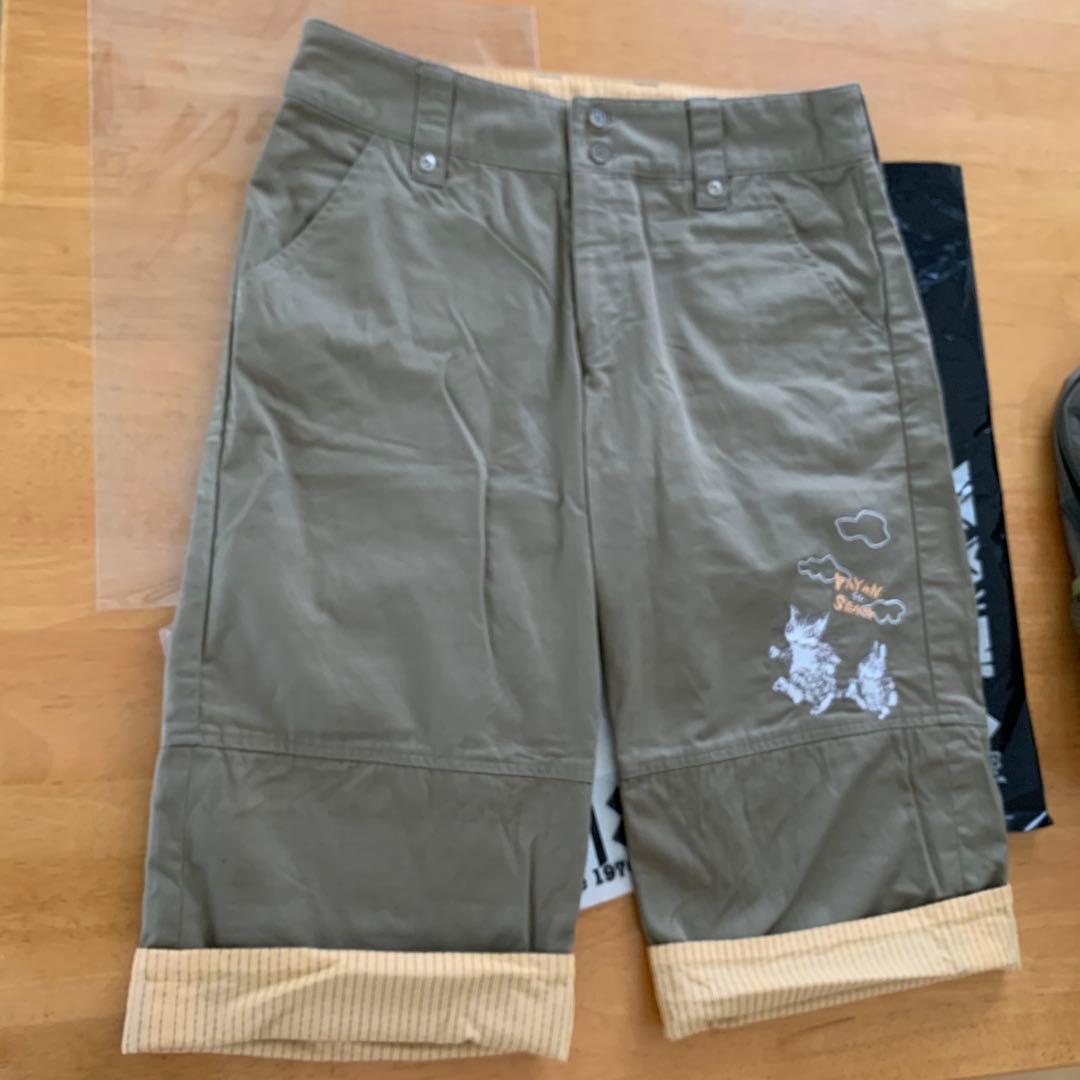 わちふぃーるど　ダヤン　ワンショルダーのバッグと刺繍ダヤン付ショートパンツ