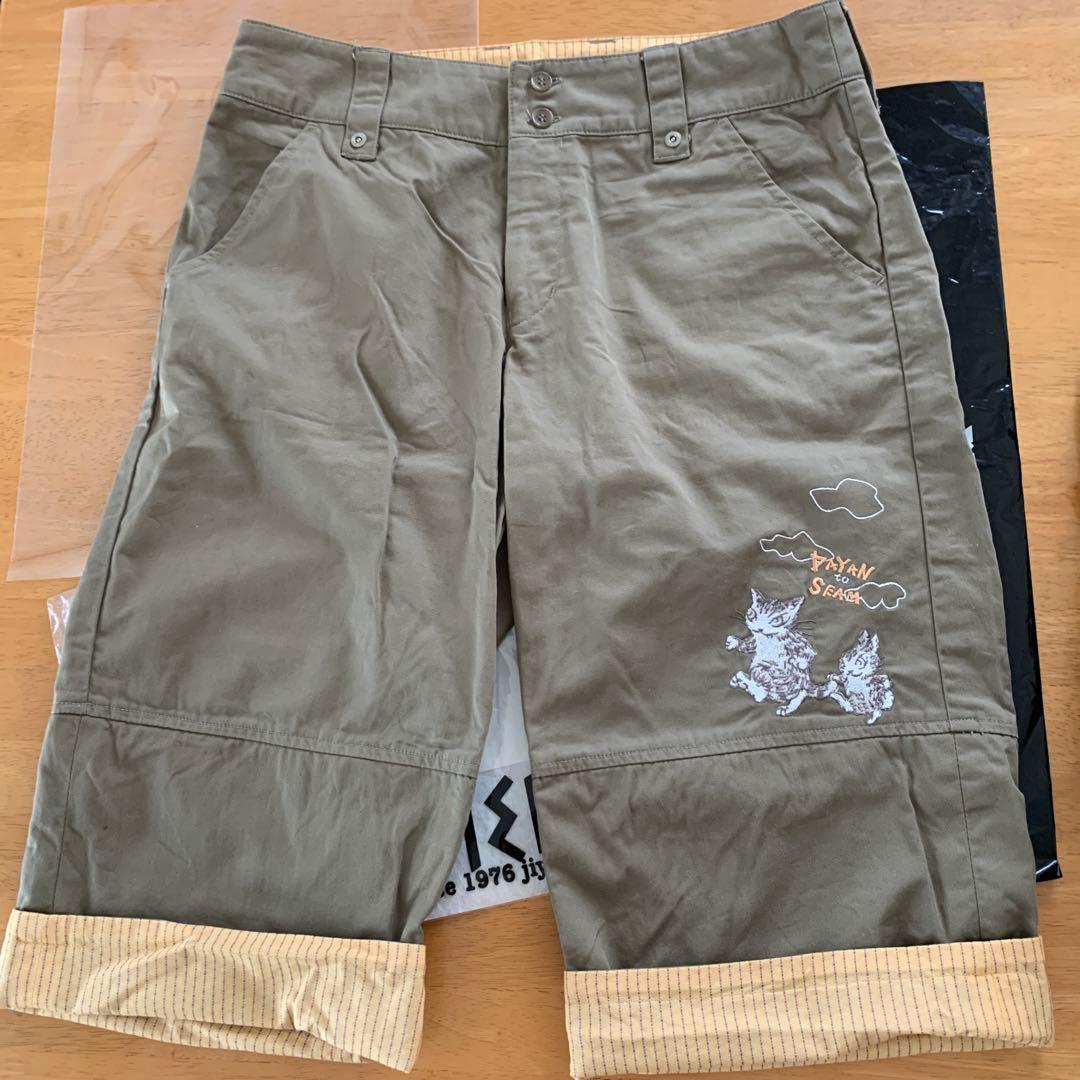 わちふぃーるど　ダヤン　ワンショルダーのバッグと刺繍ダヤン付ショートパンツ