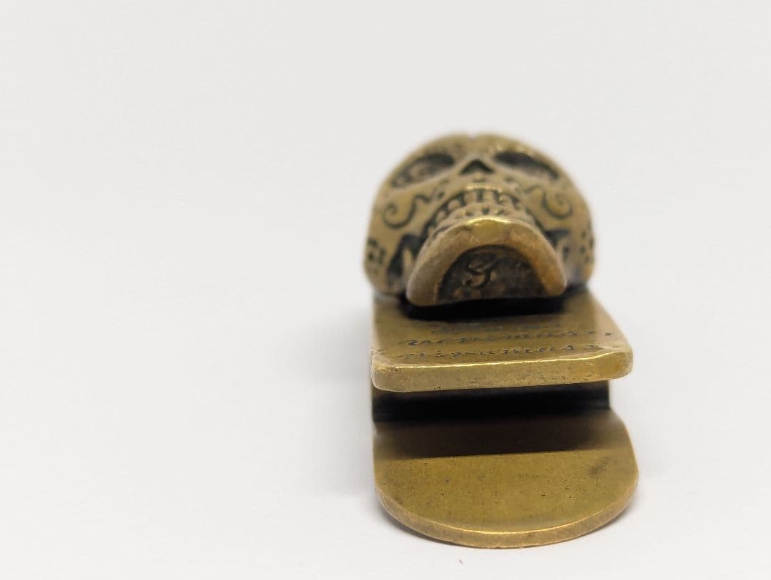 galcia　マネークリップ　希少　スカル