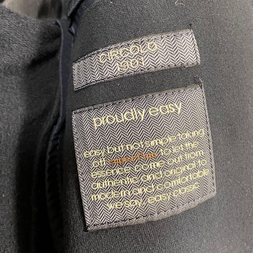 CIRCOLO1901 チルコロ CN2342 コットン ジャージ ジャケット