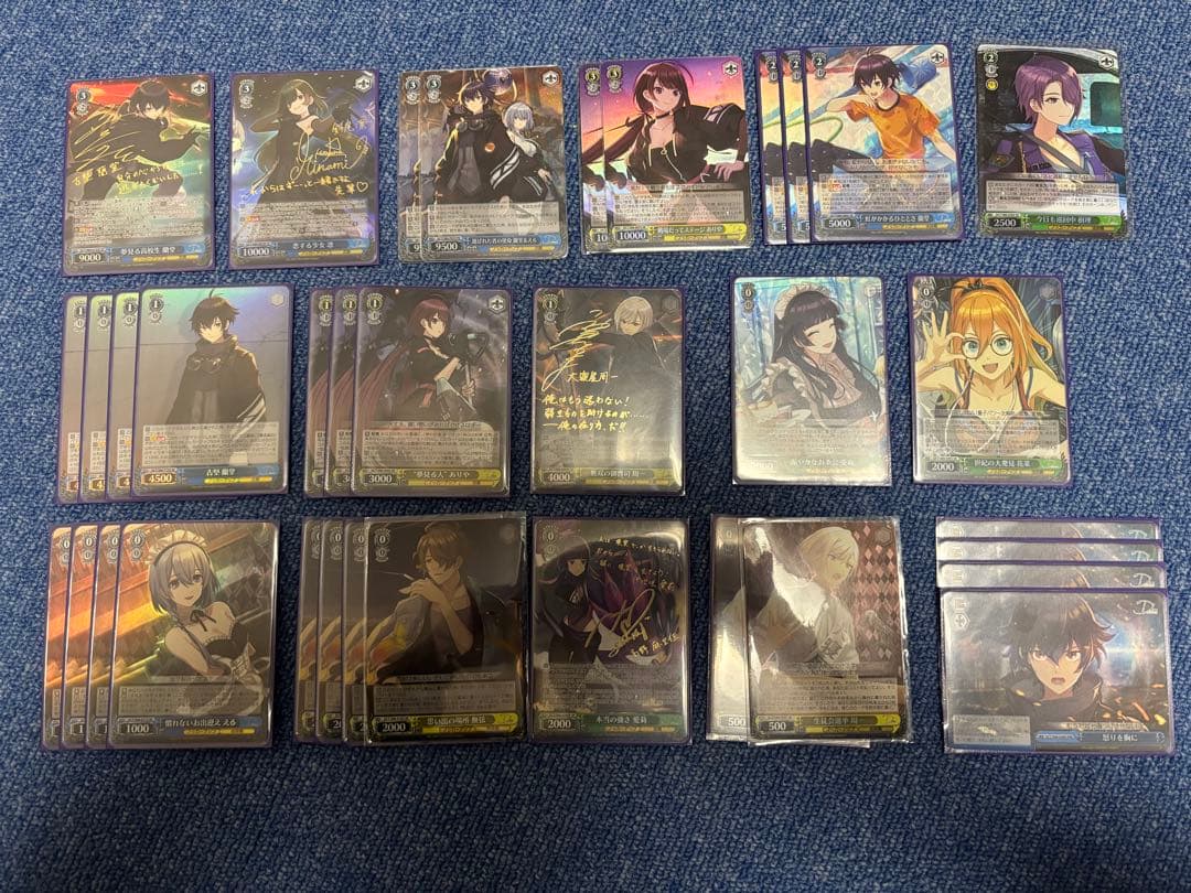 ヴァイスシュヴァルツ D_CIDE TRAUMEREI 8門デッキ＋パーツ