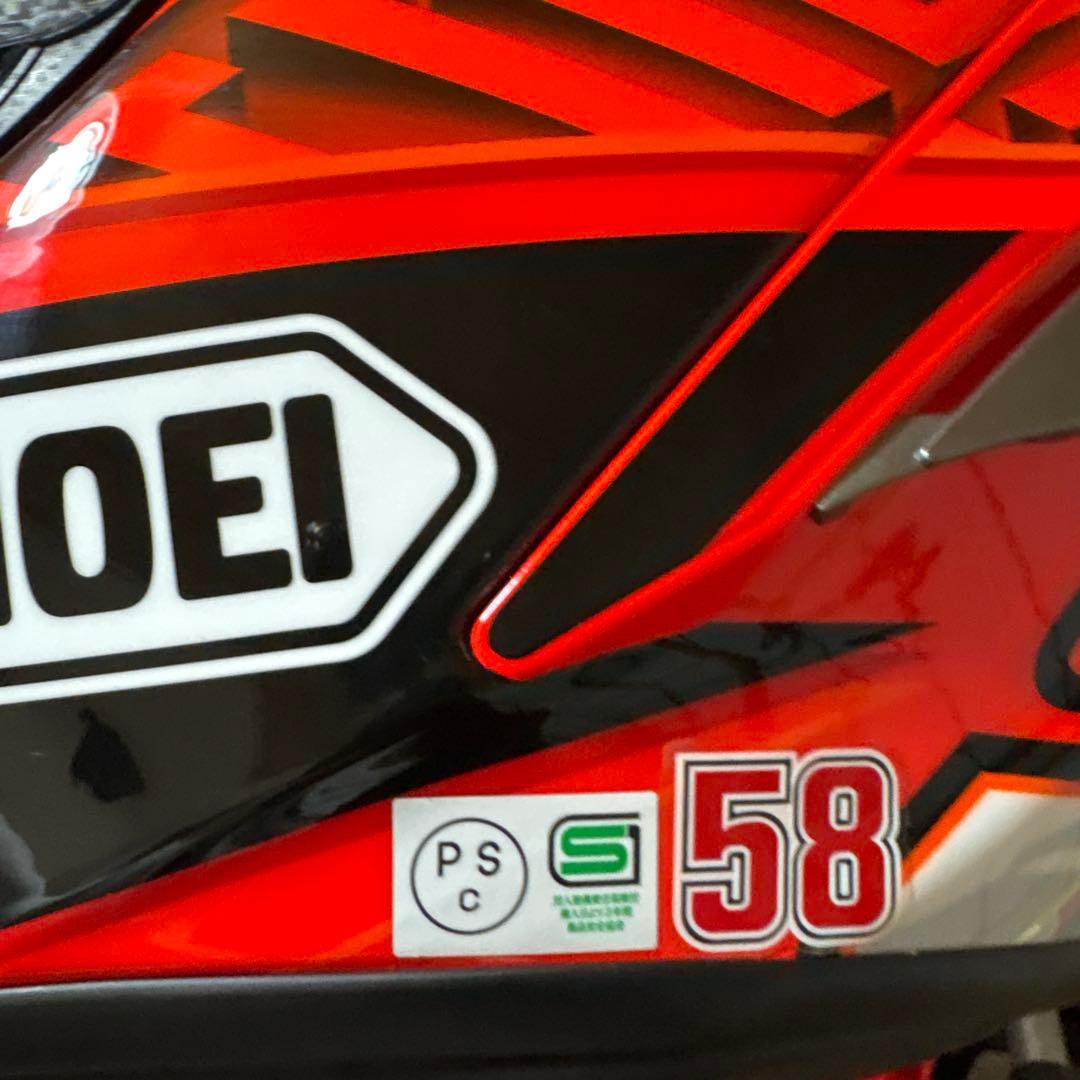 SHOEI x-14 マルケス　Mサイズ