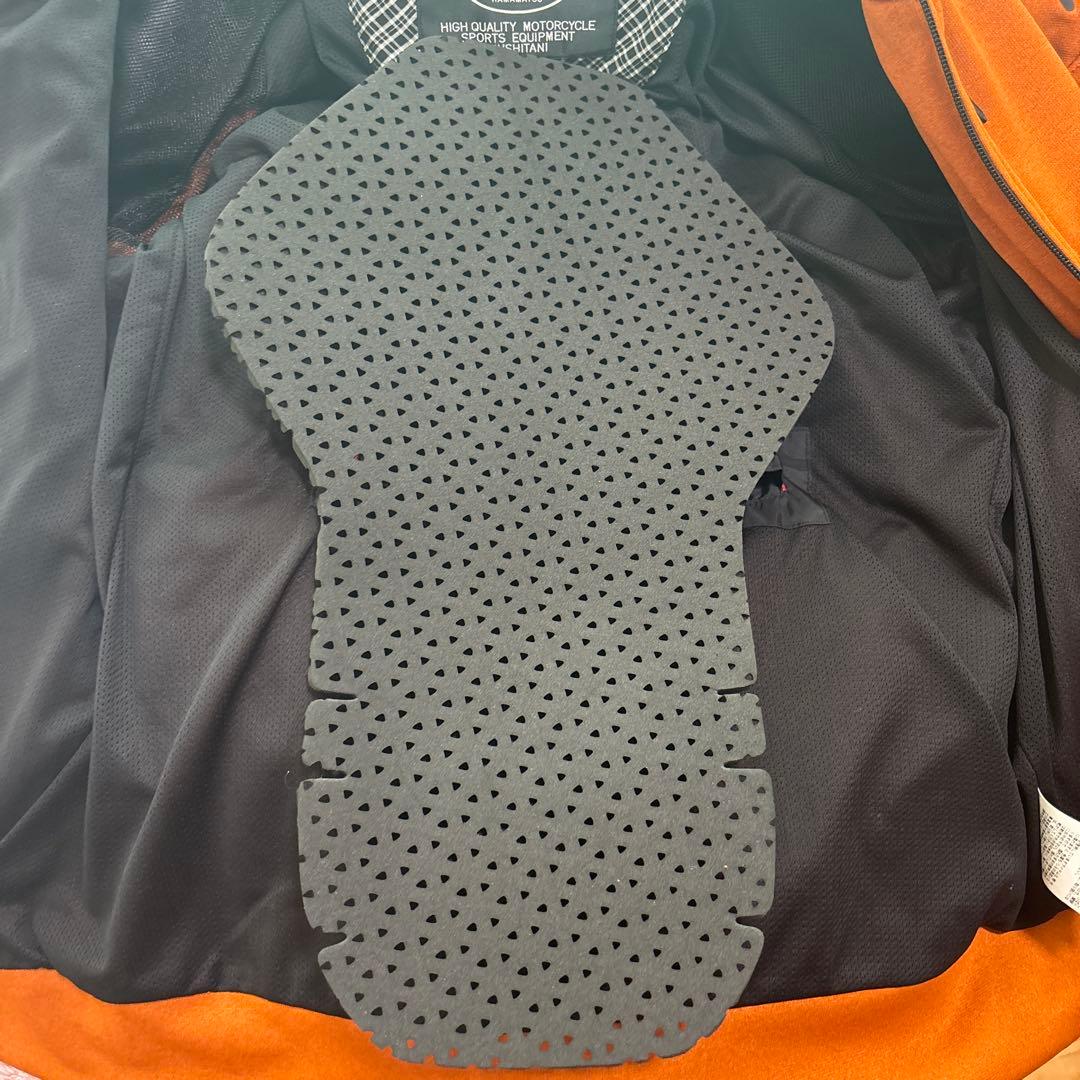 KUSHITANI バイクジャケット LL オレンジ