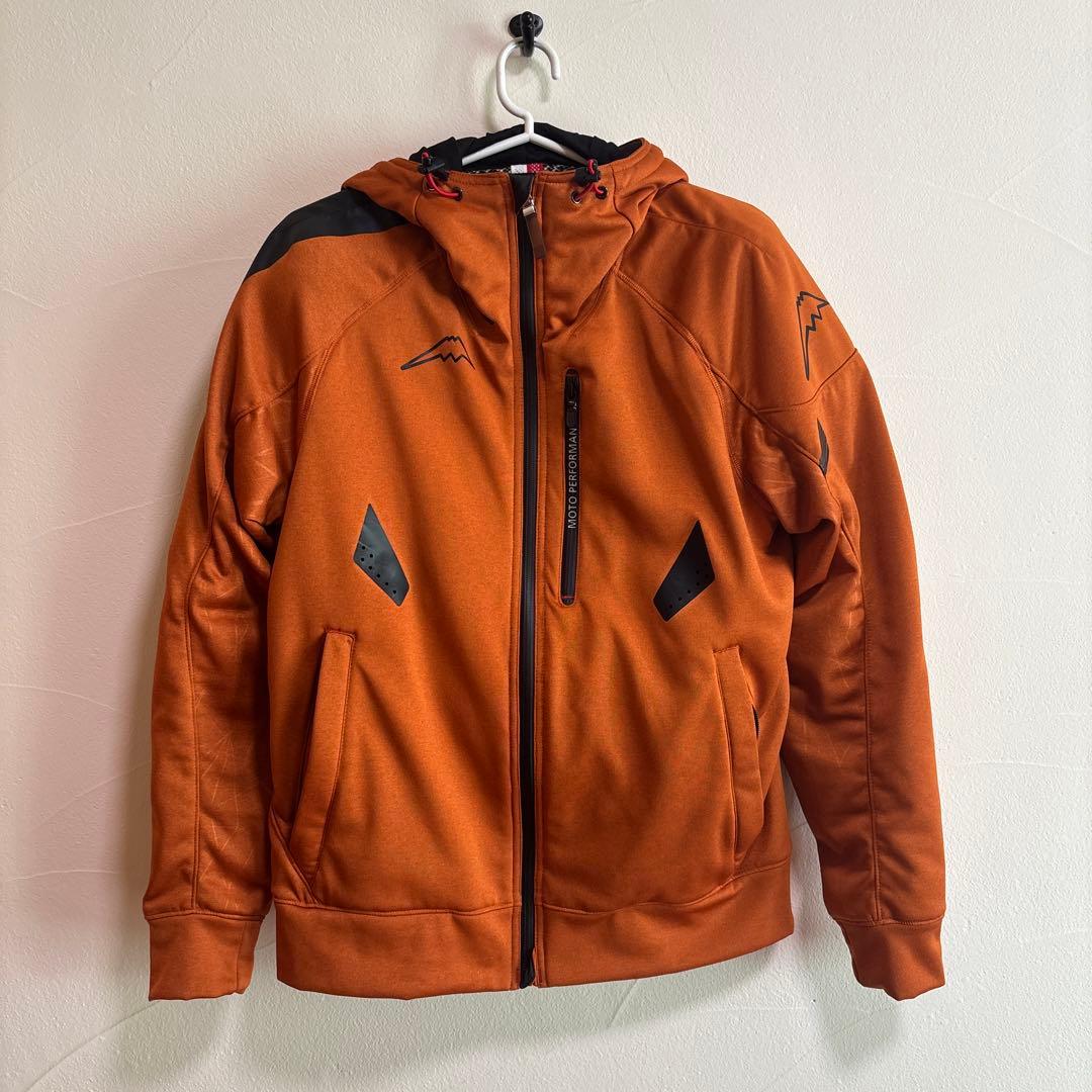 KUSHITANI バイクジャケット LL オレンジ