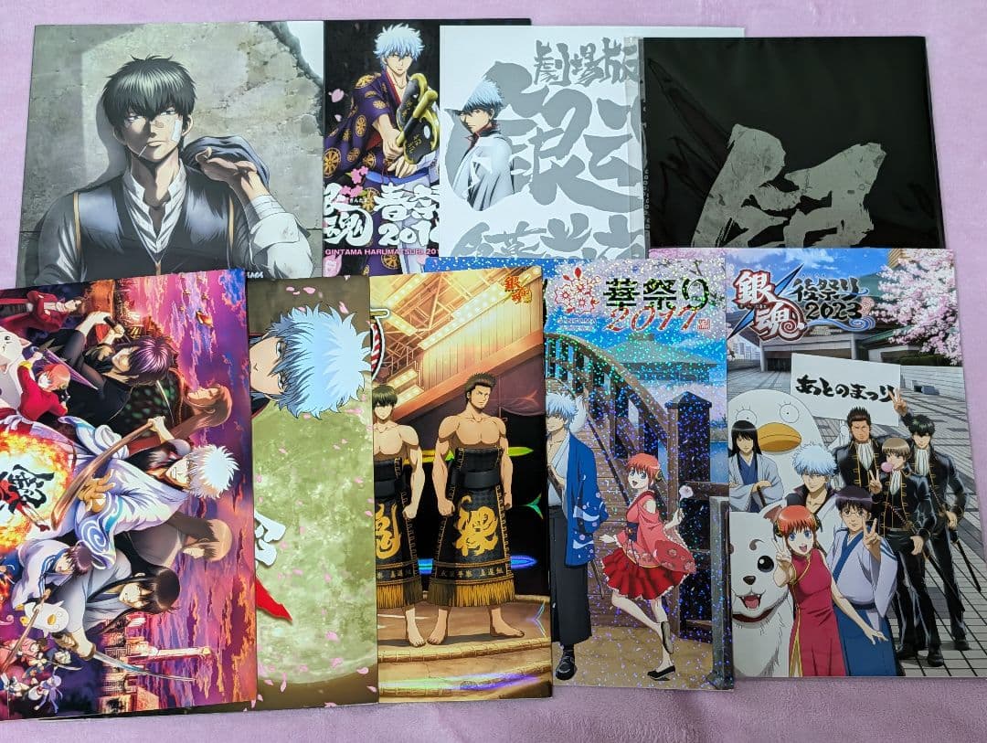 銀魂 DVD パンフレット まとめ売り