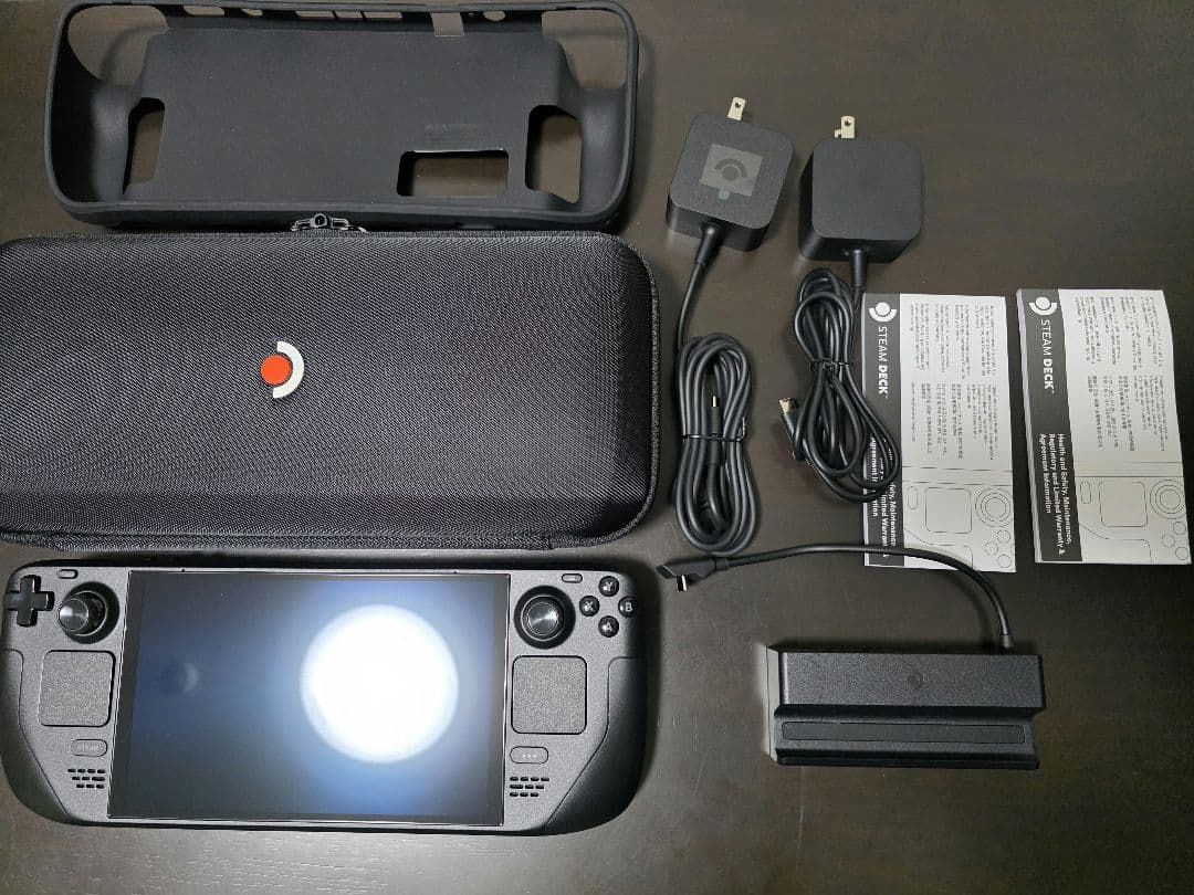 Steamdeck OLED 512GB 純正ドッグ付き