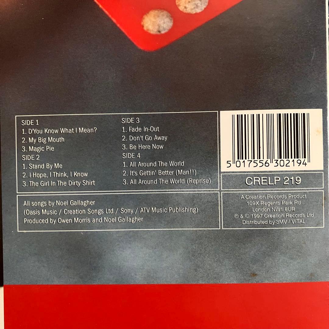 Oasis Be Here Now レコード UK オリジナル