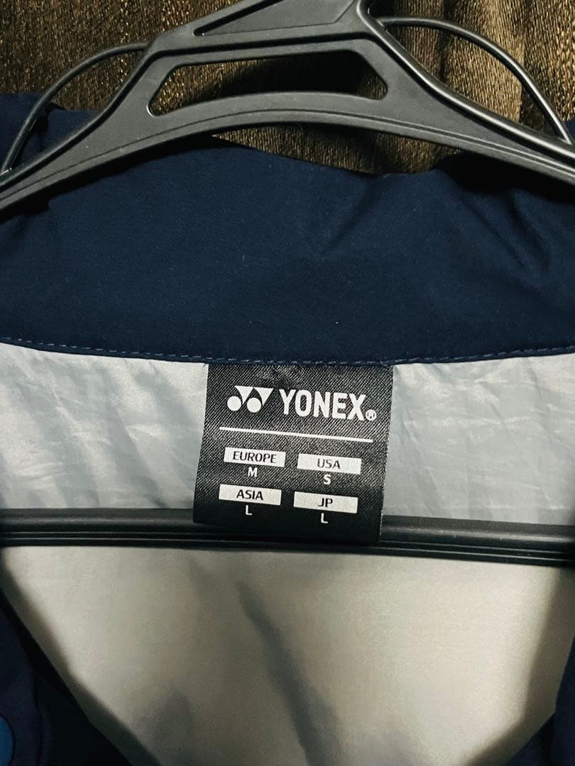 YONEX ネイビー ダウンベンチコートコート Lサイズ
