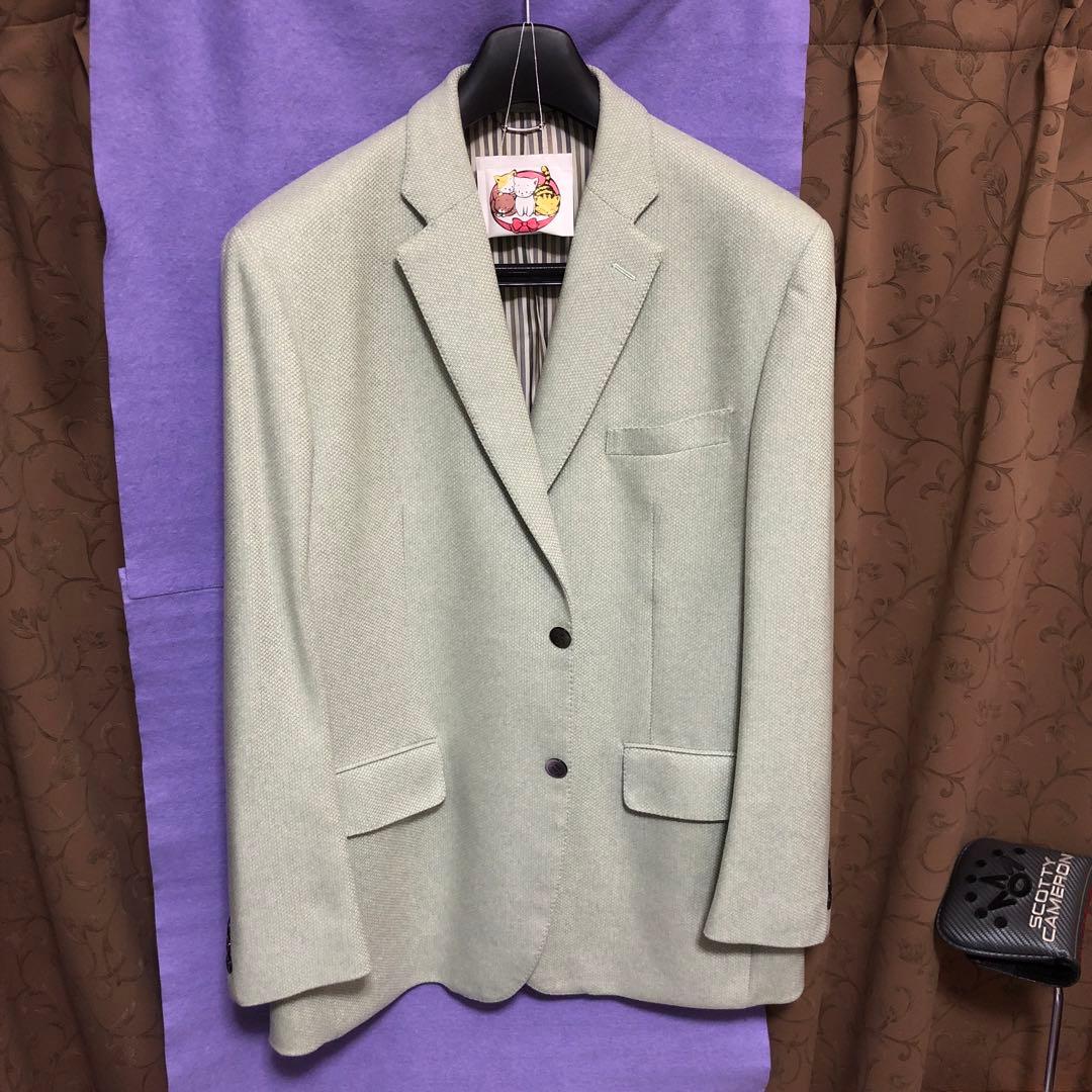 GEE GELLAN ライトグリーン ジャケット 52(3L)