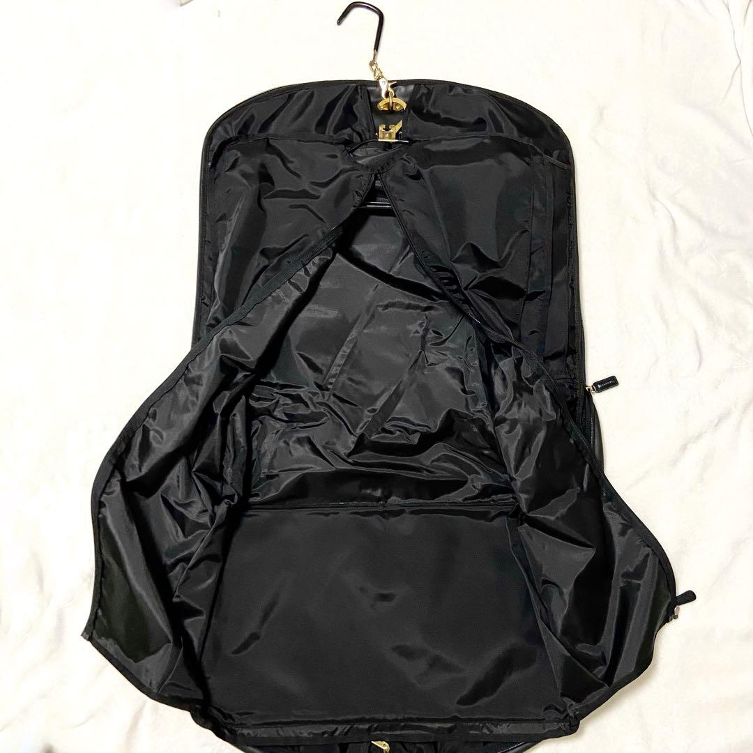 美品✨ コーチ レザー ガーメントバッグ スーツカバー 黒 出張 0589