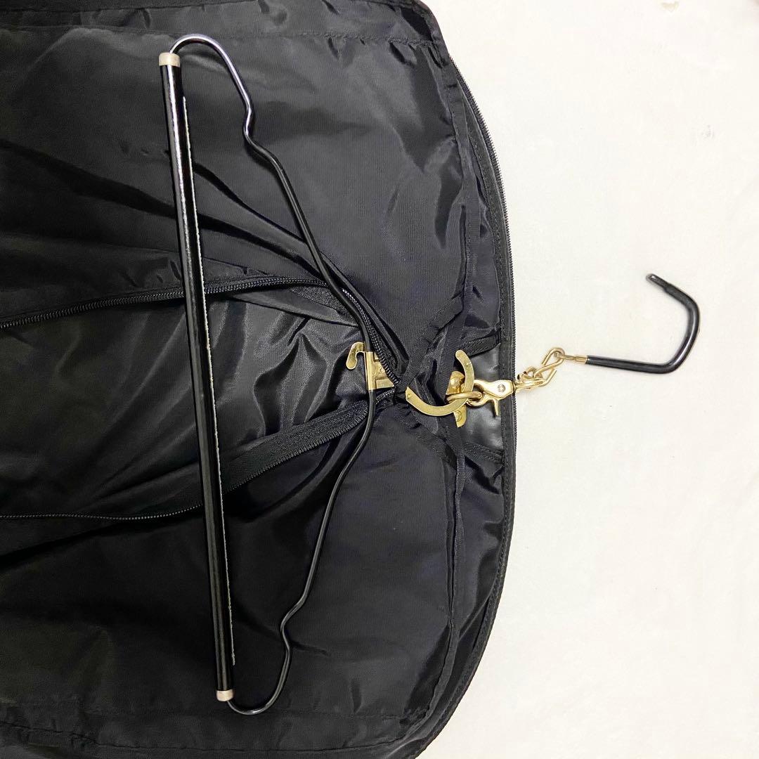 美品✨ コーチ レザー ガーメントバッグ スーツカバー 黒 出張 0589