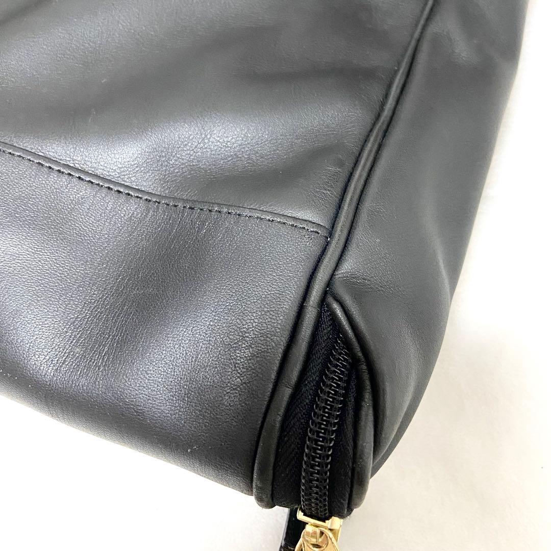 美品✨ コーチ レザー ガーメントバッグ スーツカバー 黒 出張 0589