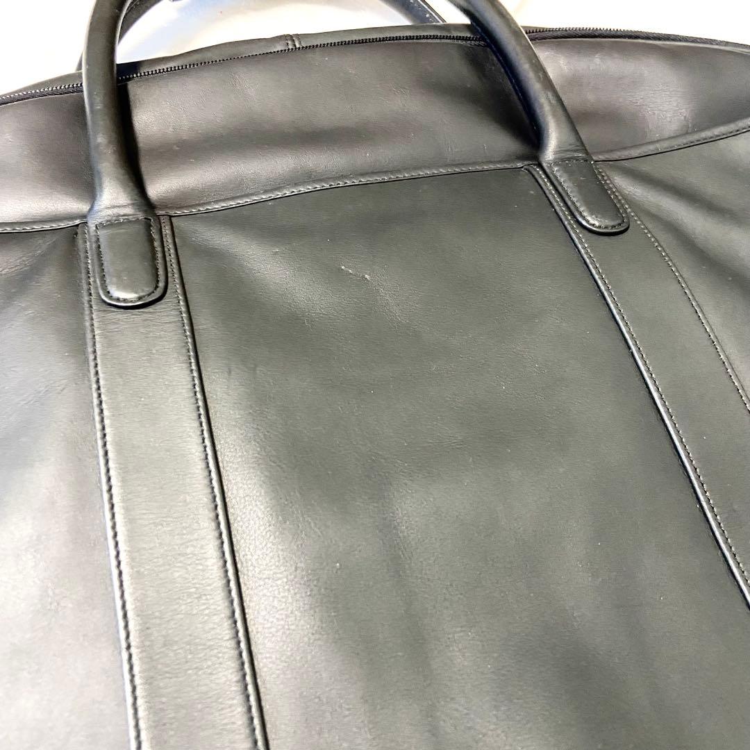 美品✨ コーチ レザー ガーメントバッグ スーツカバー 黒 出張 0589