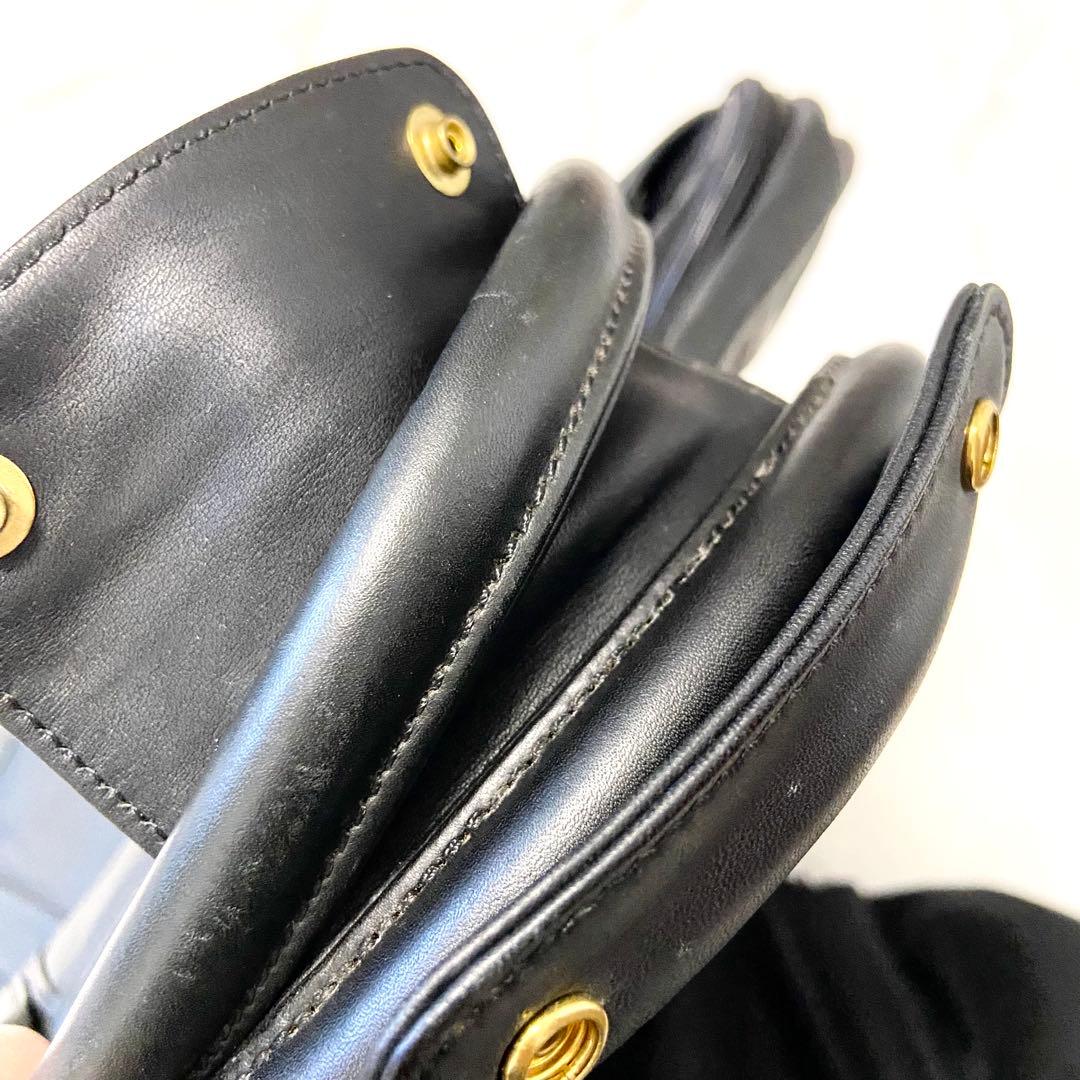 美品✨ コーチ レザー ガーメントバッグ スーツカバー 黒 出張 0589