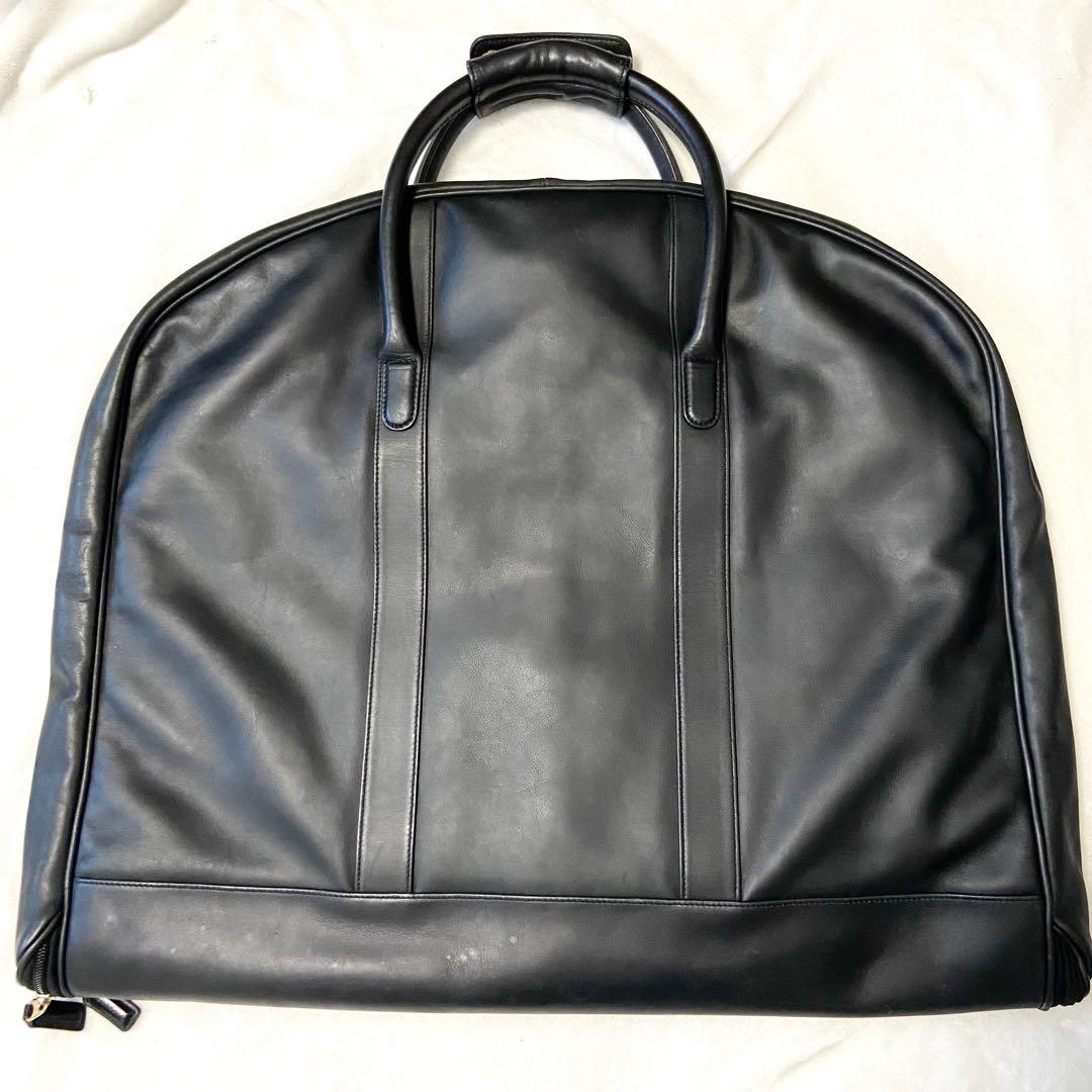 美品✨ コーチ レザー ガーメントバッグ スーツカバー 黒 出張 0589