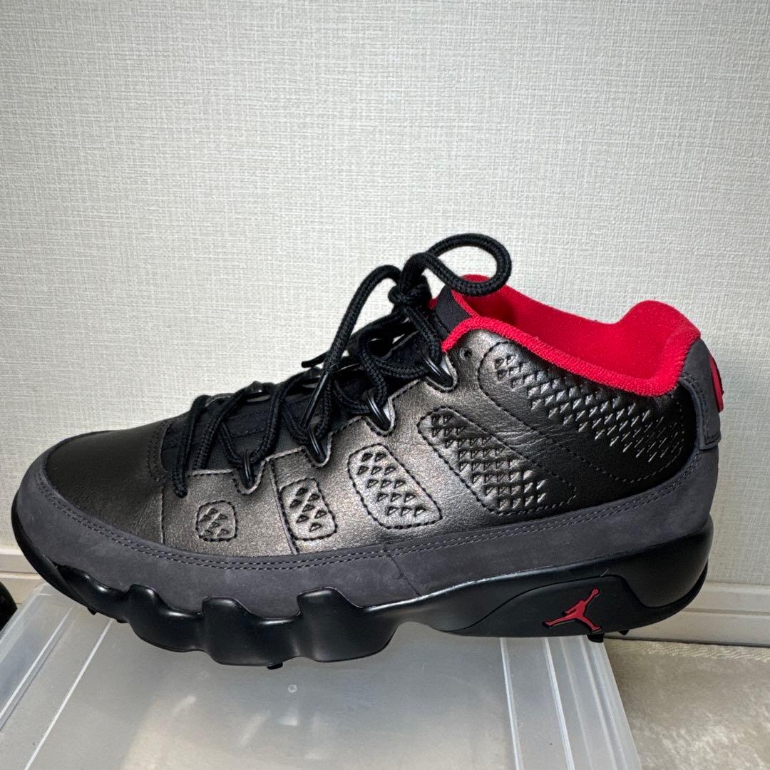 23 未使用　エアジョーダン　ゴルフシューズ　ハイカット　ブラック　8.5