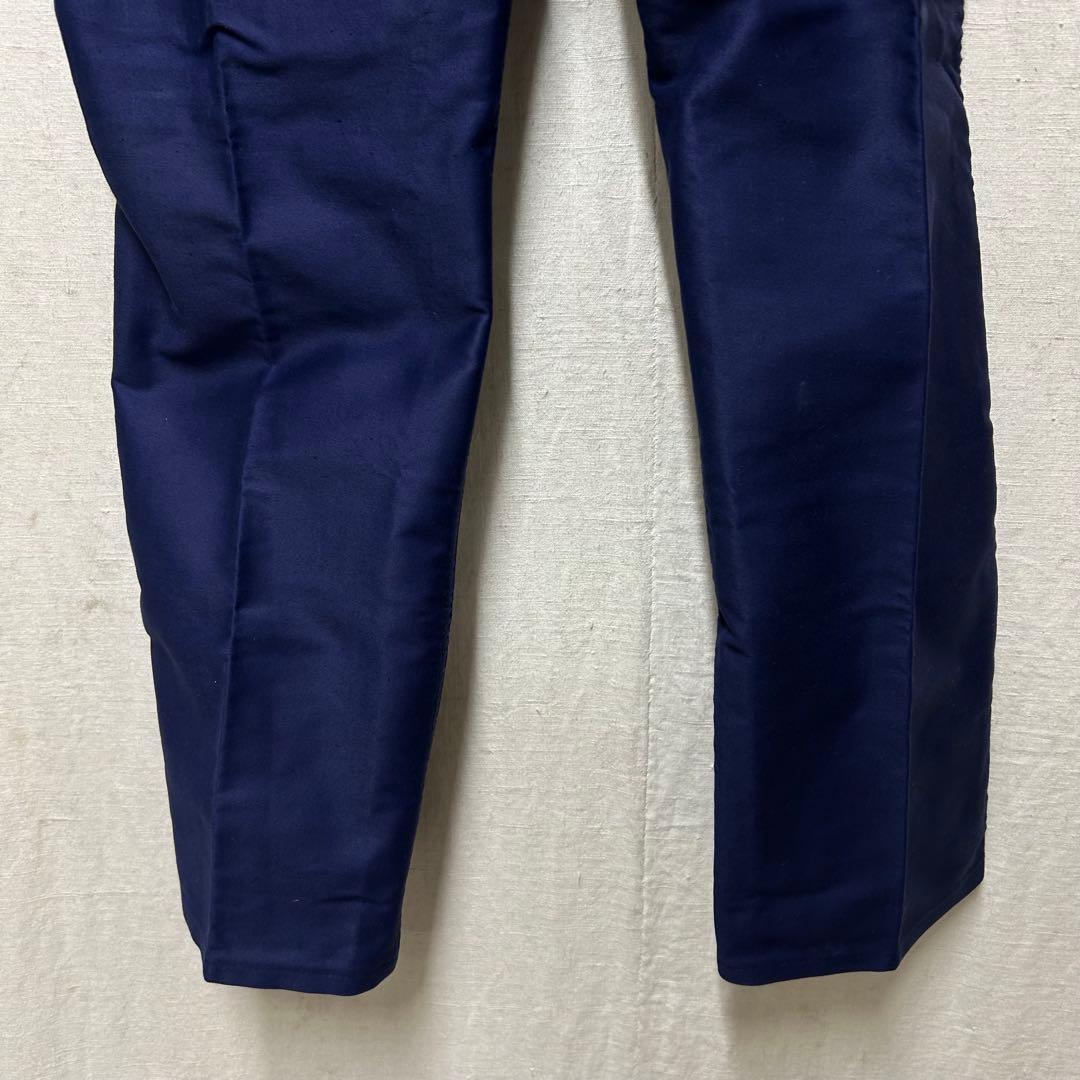 モンサンミッシェル　ブルーモールスキンパンツ　デッドストック